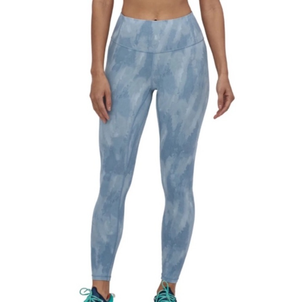 Patagonia Maipo 7/8 Formfitting Blue leggings Sz S